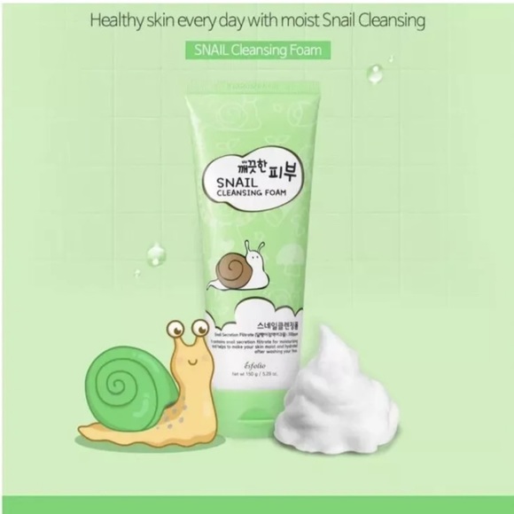 ESFOLIO Snails Cleansing Form 150g - Picture 5 of 7